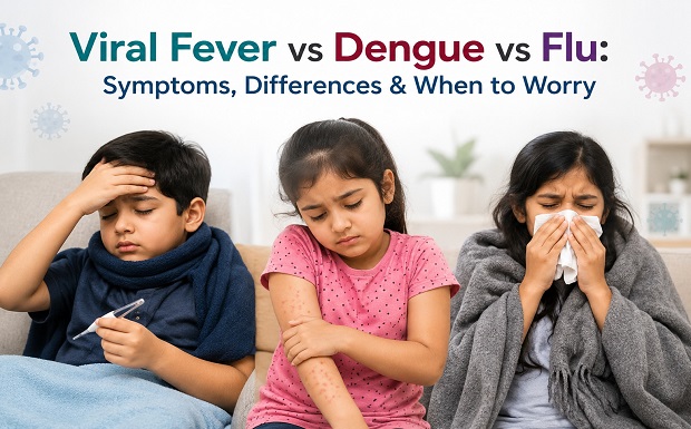 Viral Fever vs Dengue vs Flu